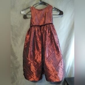 Perfectly Dressed Burgundy Sleeveless Toddler Dress